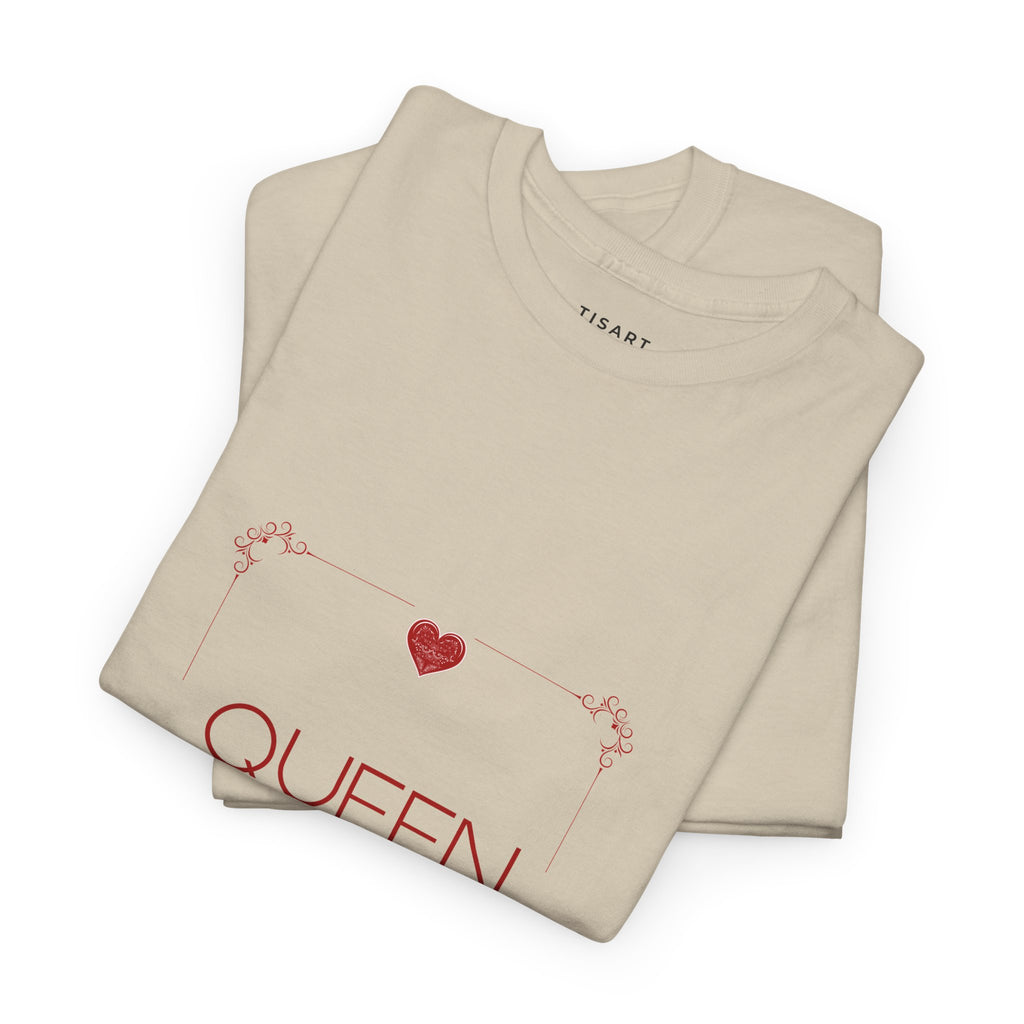 Queen of Hearts T-Shirt - Women T-Shirt - 100% Cotton