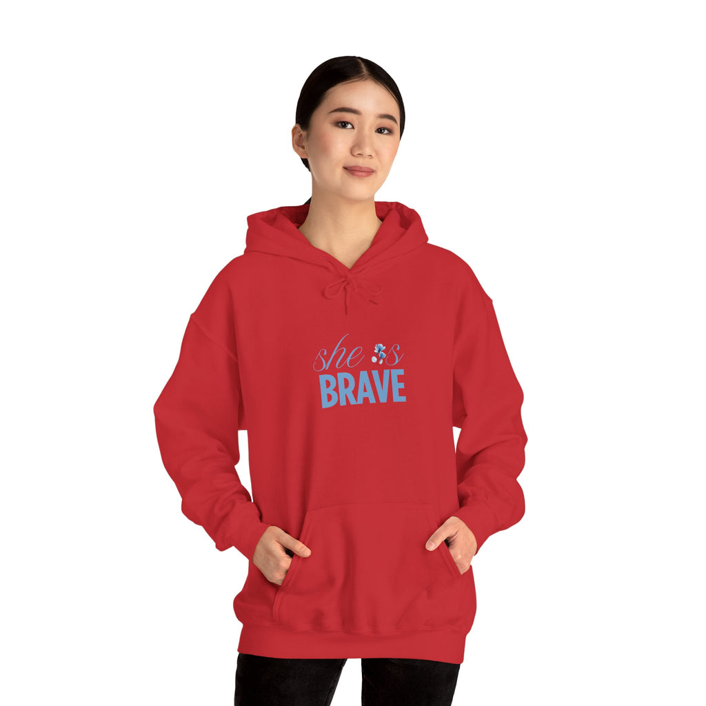 She is Brave Graphic Hoodie