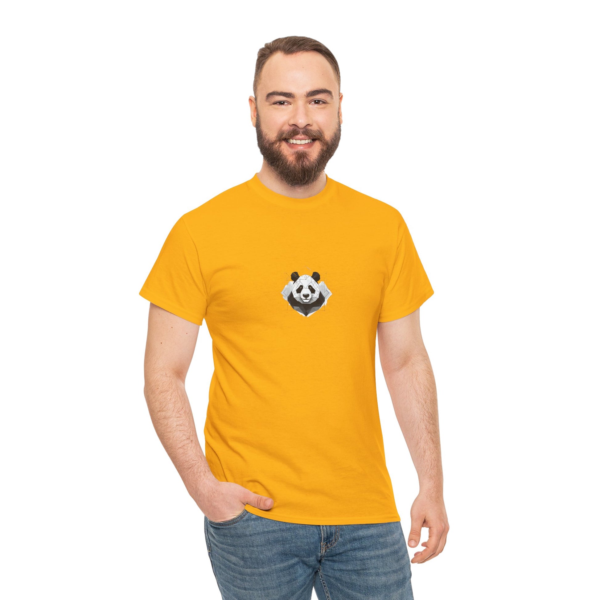 Panda Graphic Men-Women 100% Cotton T-Shirt