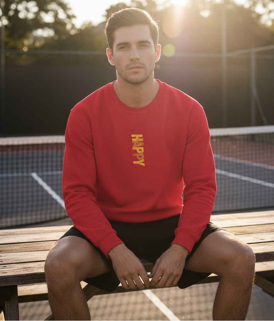 Happy Graphic Sweatshirt