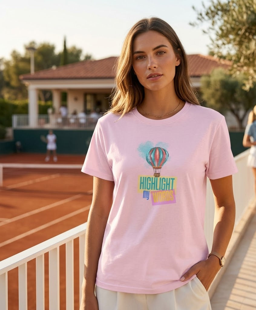 Highlight My Words T-Shirt - Men-Women T-Shirt - 100% Cotton