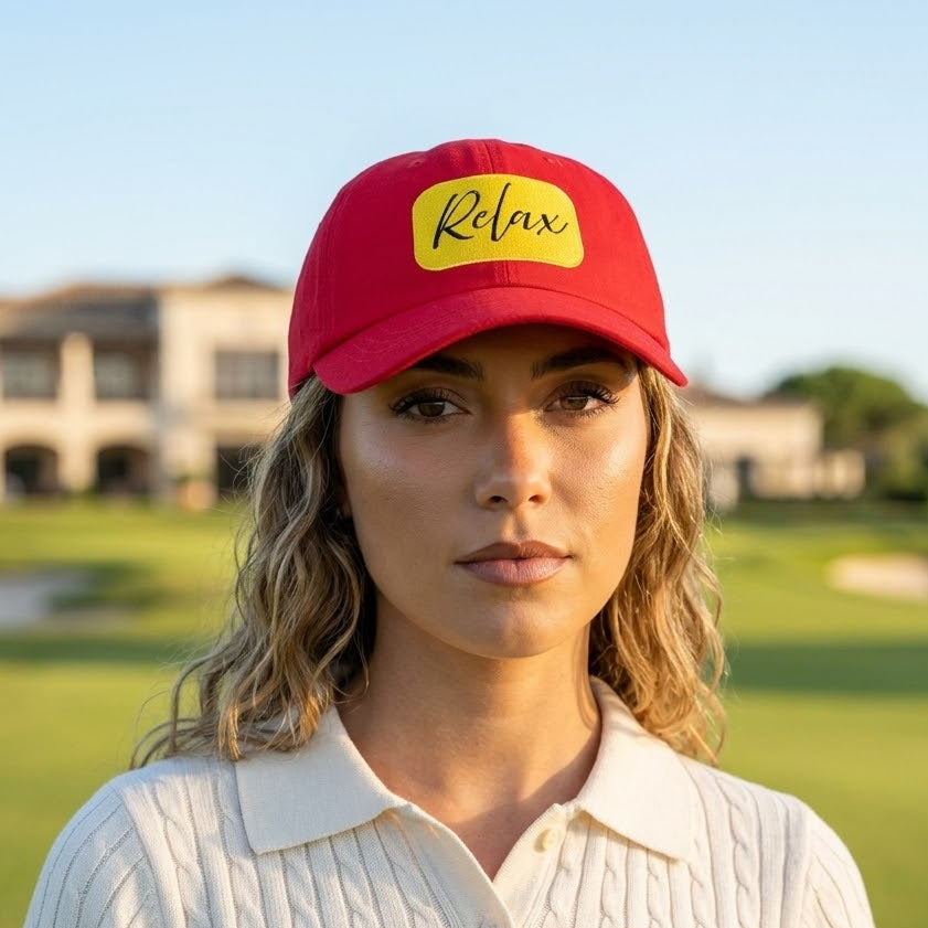 Relax Chino Twill Women Hat ,Casual Hat with Vintage Buckle