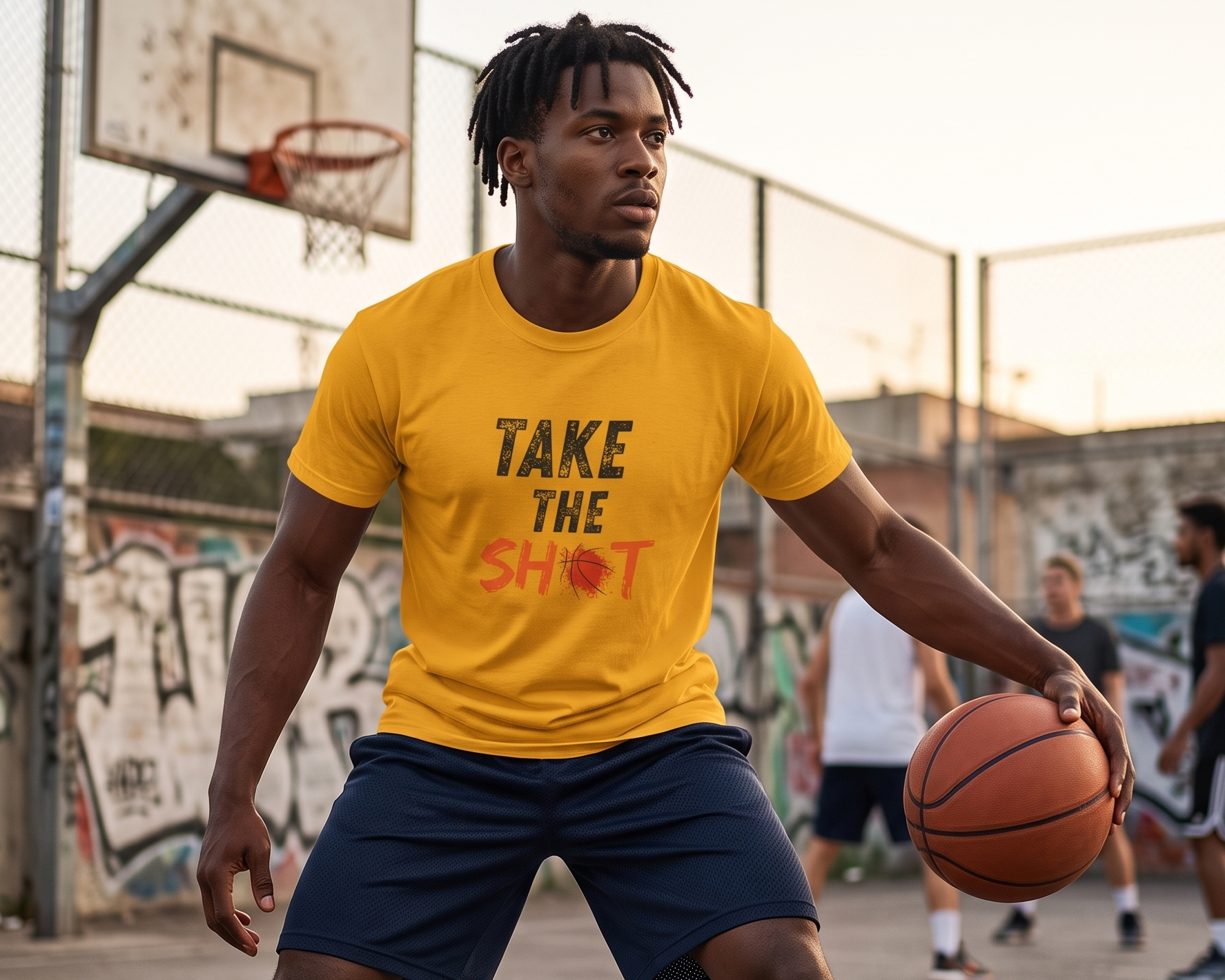 Take the Shot T-Shirt - Men-Women T-Shirt - 100% Cotton