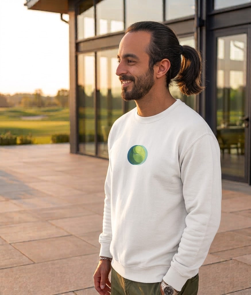 Tennis Ball Graphic Sweatshirt – Premium Unisex Heavy Blend Crewneck