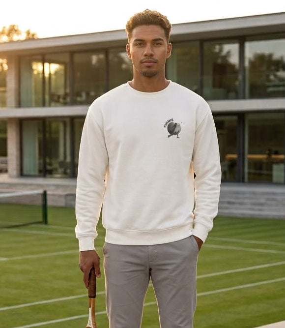 Tennis Club Crewneck Sweatshirt ,Premium Unisex Pullover