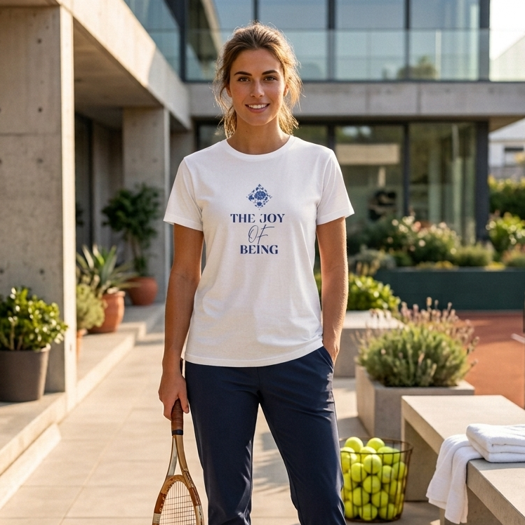 The Joy of Being T-Shirt - Women T-Shirt - 100% Cotton