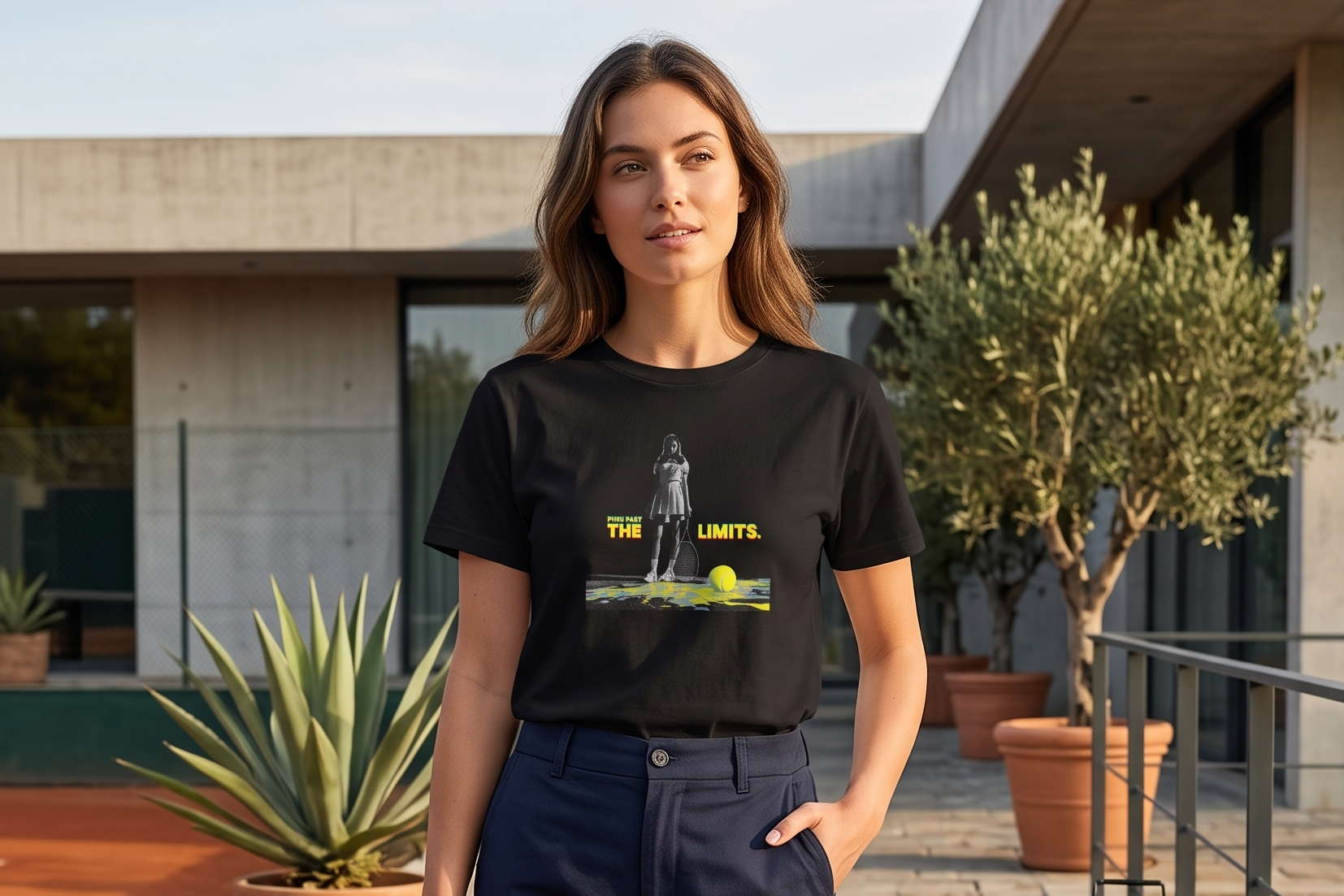 Tennis Graphic T-Shirt Women T-Shirt %100 Cotton